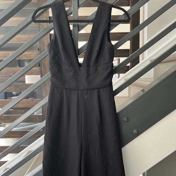 Lulus Pants - Lulu's Black Pantsuit